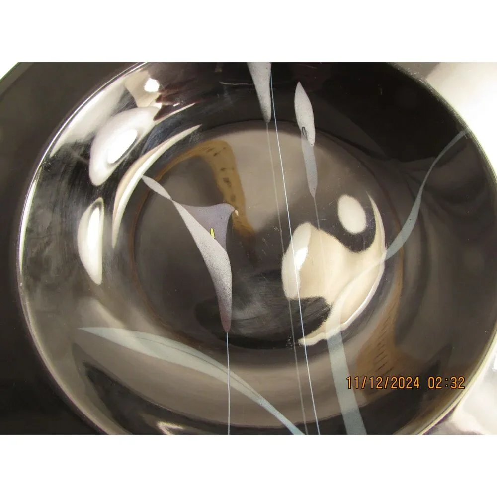 Mikasa Galleria FK701 Opus Black bowl replacement cala lily